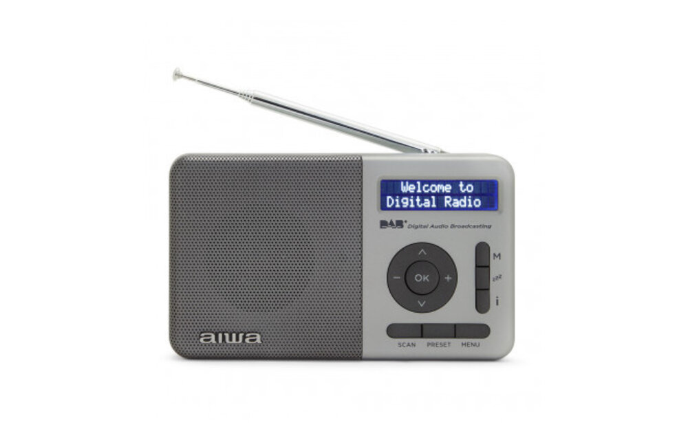 Aiwa RD-40DAB/SL Zilver - Radio