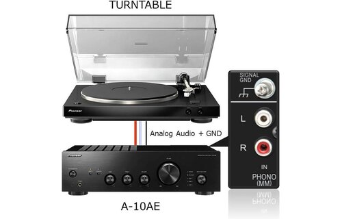 Pioneer A-10AE Zwart - Versterker