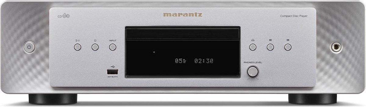 Marantz CD 60 Zilver - CD speler