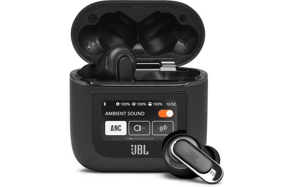 JBL Tour Pro 2 Zwart - Draadloze oordopjes