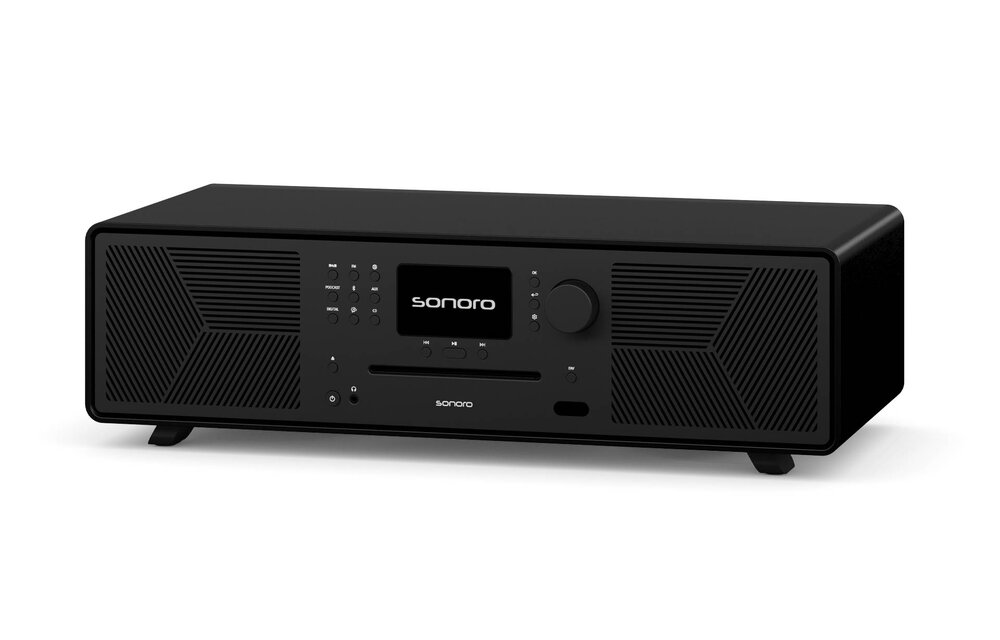 Sonoro MEISTERSTUCK GEN2 Mat zwart - Radio
