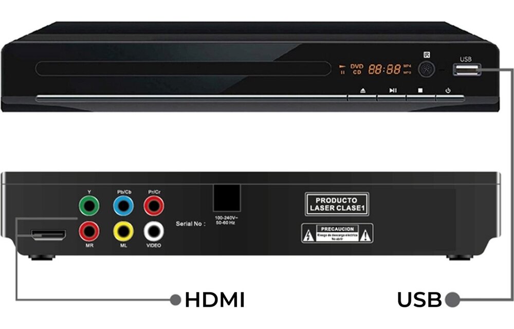 Denver DVH-7784 - DVD speler