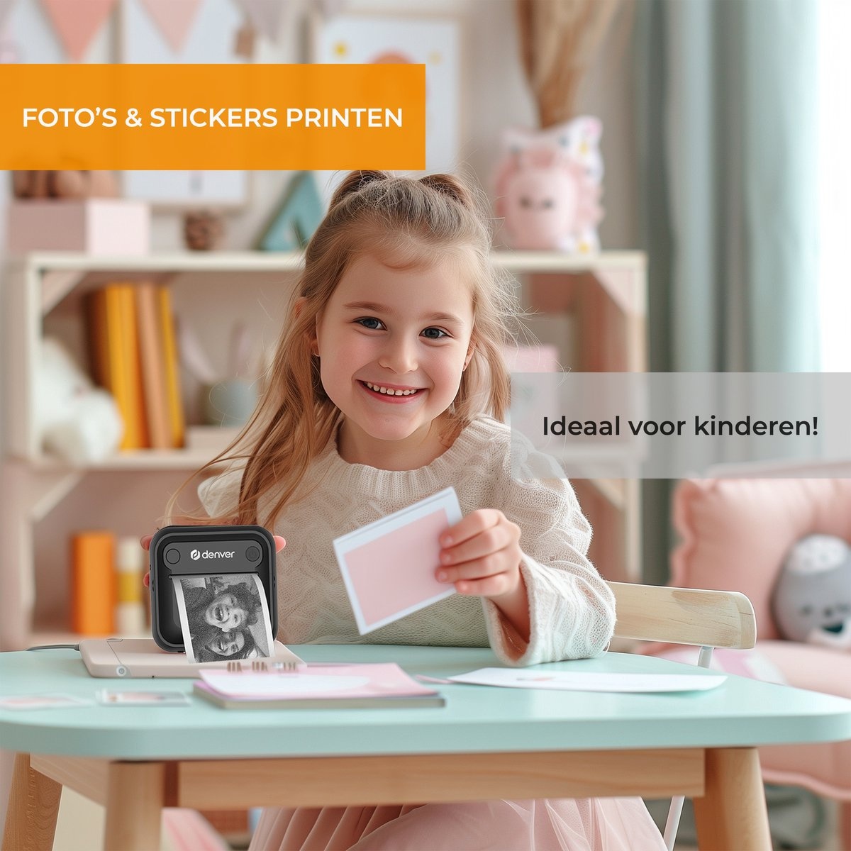 Denver MBP-32B Mini Pocket Printer  - Thermische printer