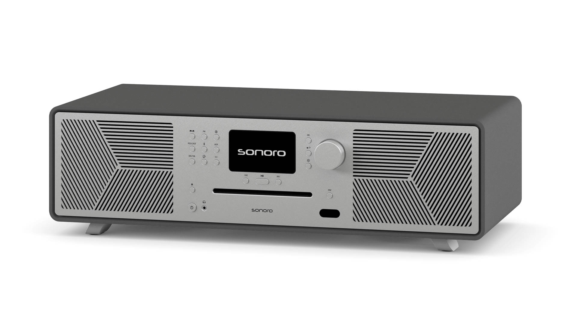 Sonoro Meisterstuck II Gen.2 Mat grafiet - Radio