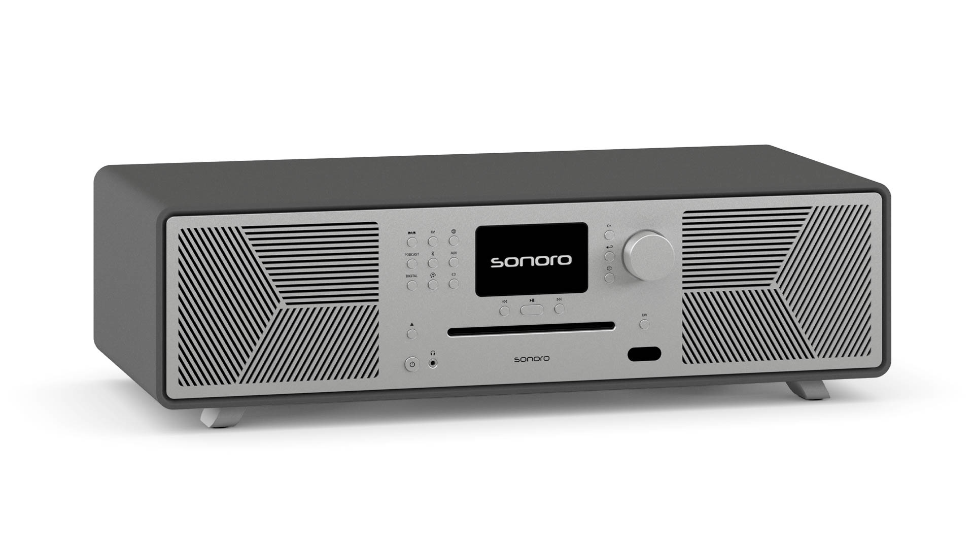 Sonoro Meisterstuck II Gen.2 Mat grafiet - Radio