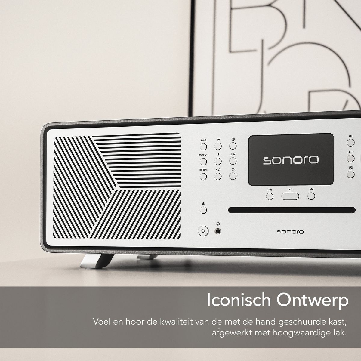 Sonoro Meisterstuck II Gen.2 Mat grafiet - Radio