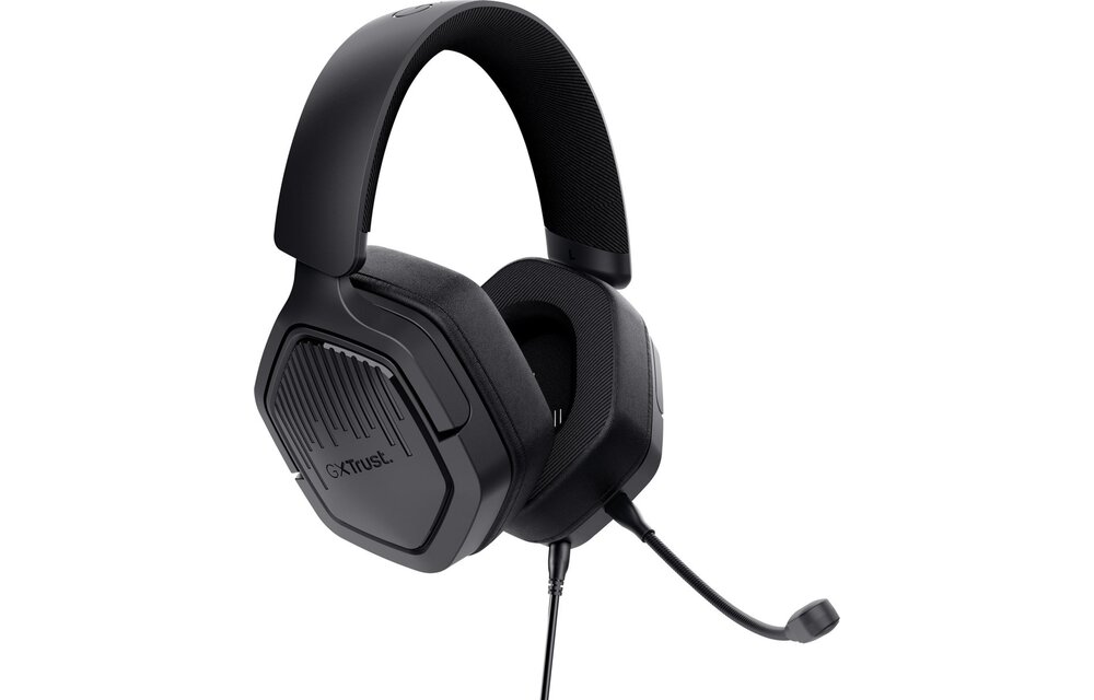 Trust GXT492 Carus Zwart - Gaming headset
