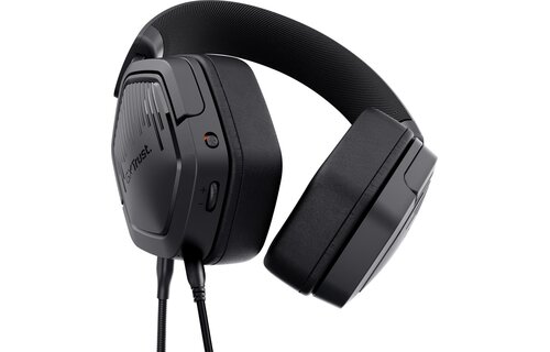 Trust GXT492 Carus Zwart - Gaming headset
