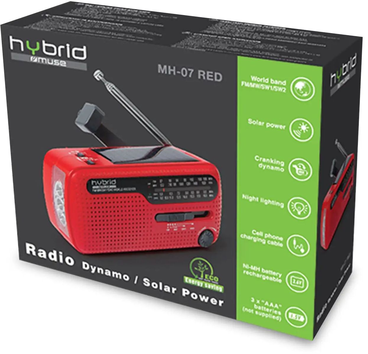Muse MH-07 RED - Radio