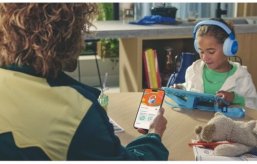 JBL Junior 470NC Roze - Kinder koptelefoon