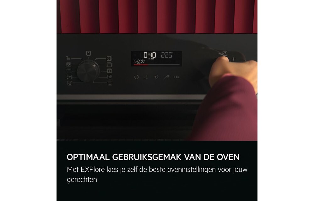 AEG TK6NK50FB 6000 CombiQuick - Inbouw oven