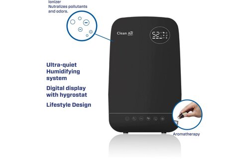 Clean Air Optima CA-606B - Luchtbevochtiger