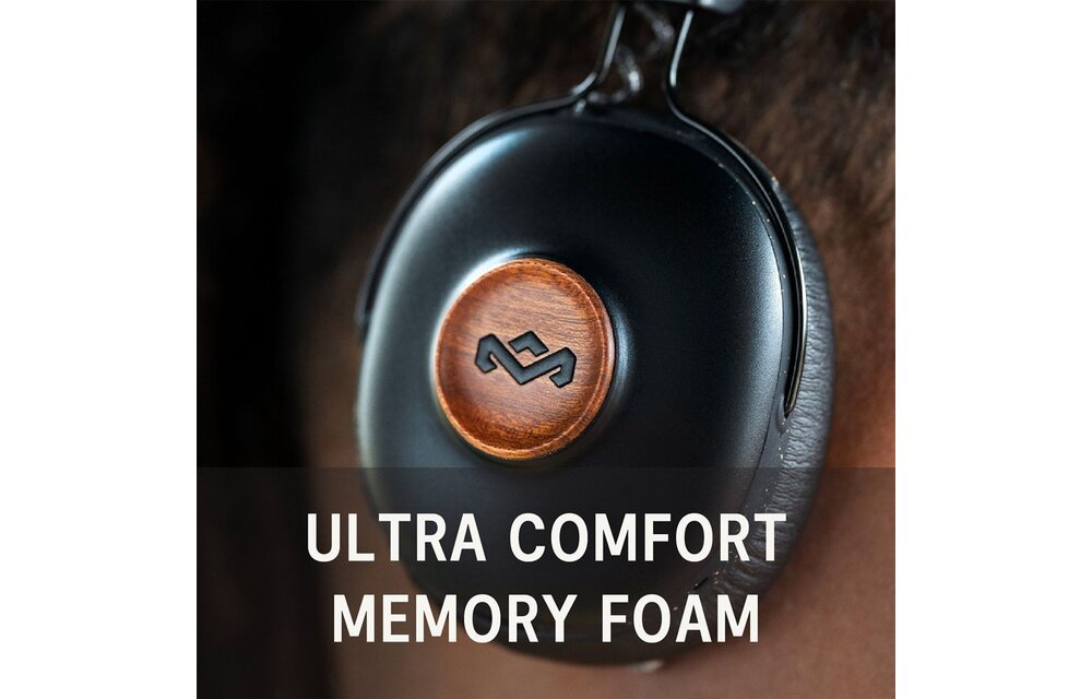 House of Marley Positive Vibration Frequency Zwart - Draadloze koptelefoon