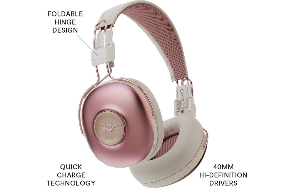 House of Marley Positive Vibration Frequency Copper - Draadloze koptelefoon