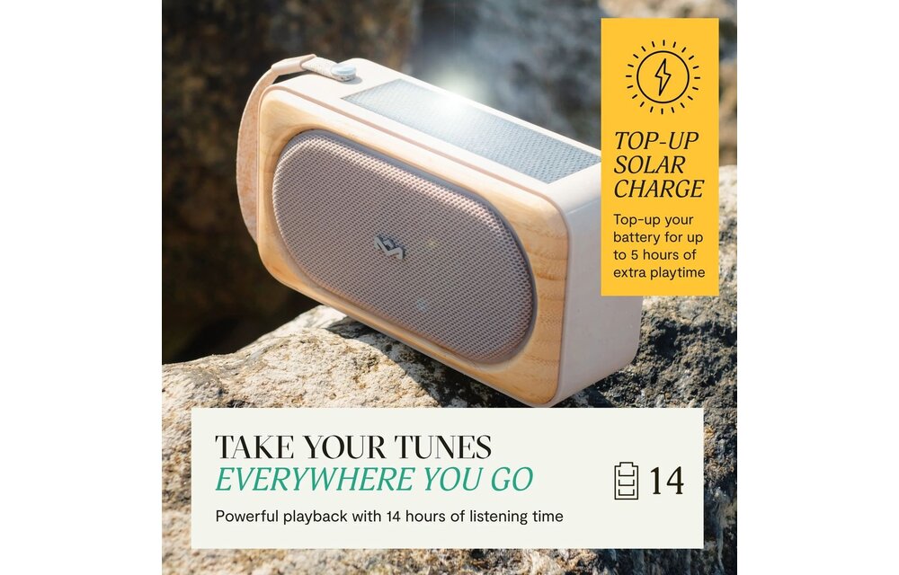 House of Marley Roots Solar Cream - Draadloze speaker