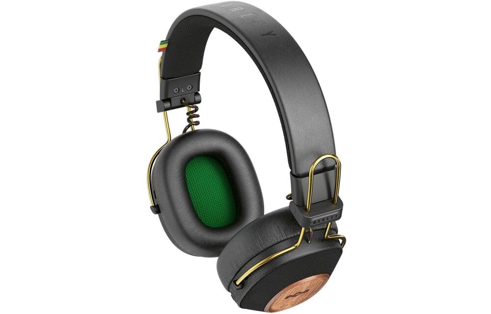 House of Marley Positive Vibration Riddim Rasta - Draadloze koptelefoon