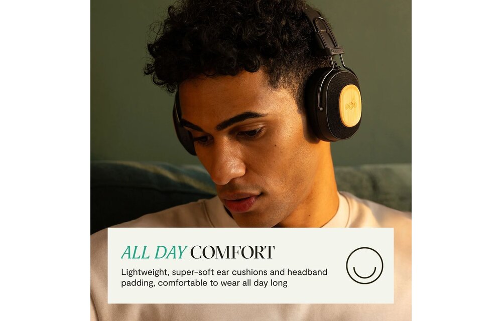 House of Marley Positive Vibration Riddim Rasta - Draadloze koptelefoon