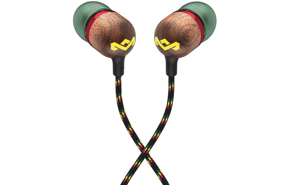 House of Marley Smile Jamaica USB-C Rasta - Oordopjes