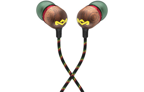 House of Marley Smile Jamaica USB-C Rasta - Oordopjes