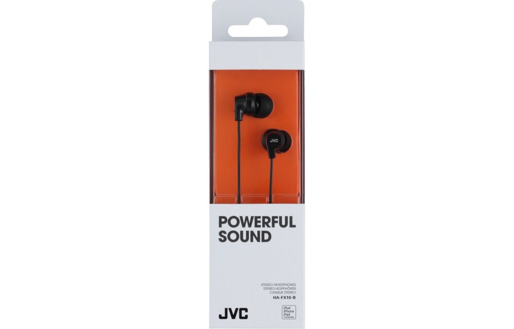 JVC HA-FX10-B-EF - Oordopjes