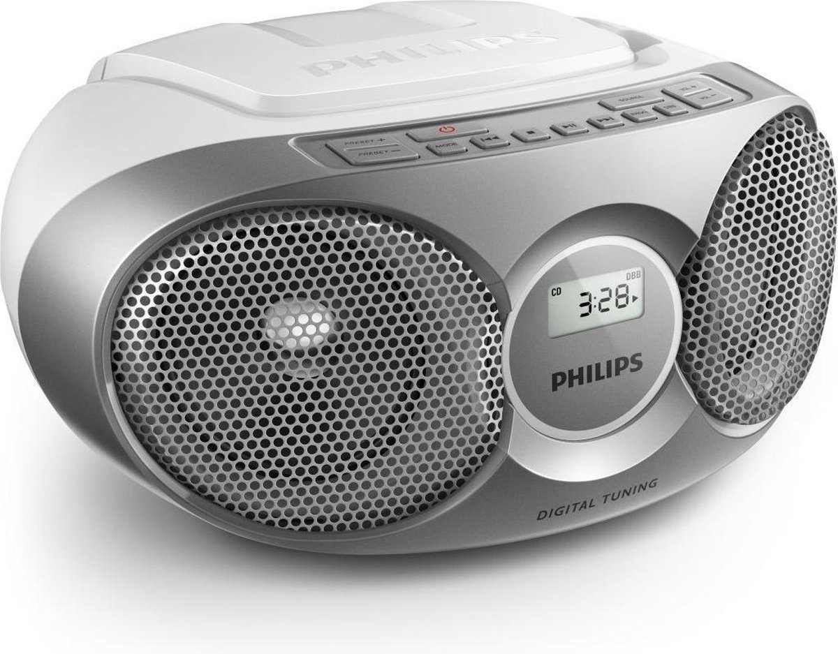 Philips AZ215S/12 Wit - CD speler