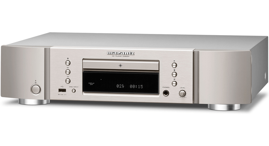 Marantz CD6007 Zilver/Grijs - CD speler