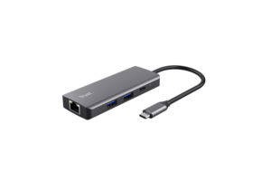 Trust Dalyx 6-in-1 USB-C-adapter - Adapter