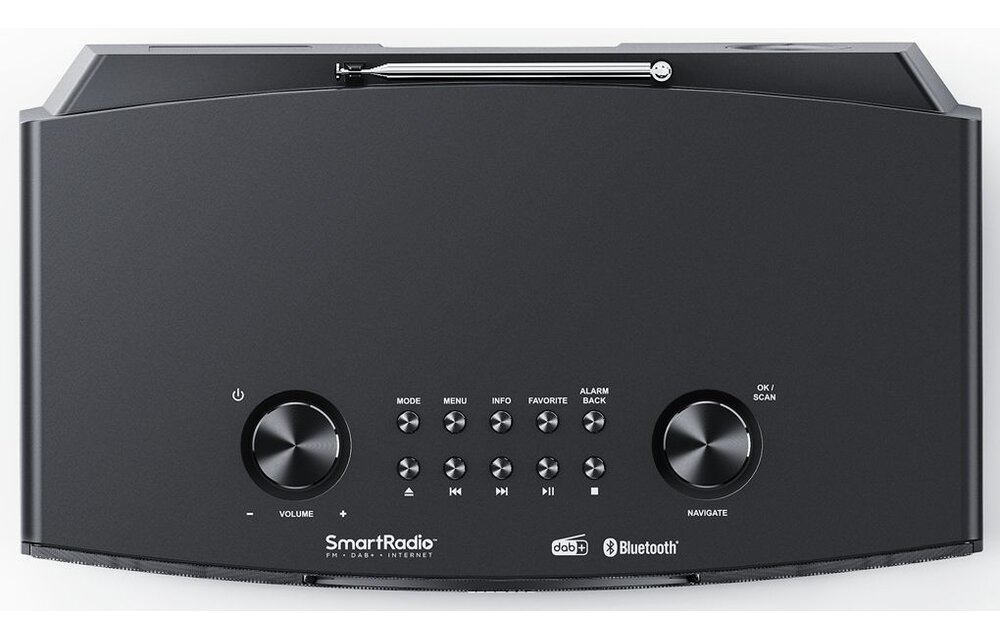 Kenwood CR-ST700SCD Zwart - Radio