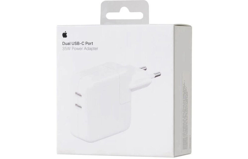 Apple 35W USB-C oplader Twee USB?C-poorten Wit