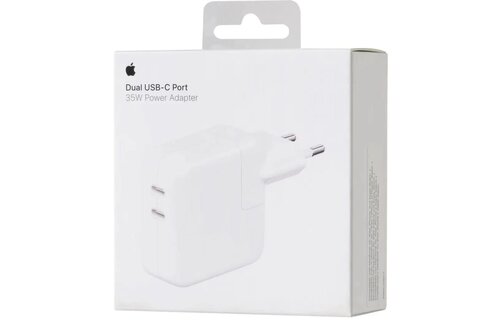 Apple 35W USB-C oplader Twee USB?C-poorten Wit