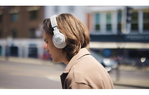 JBL Live 770NC Wit - Draadloze koptelefoon