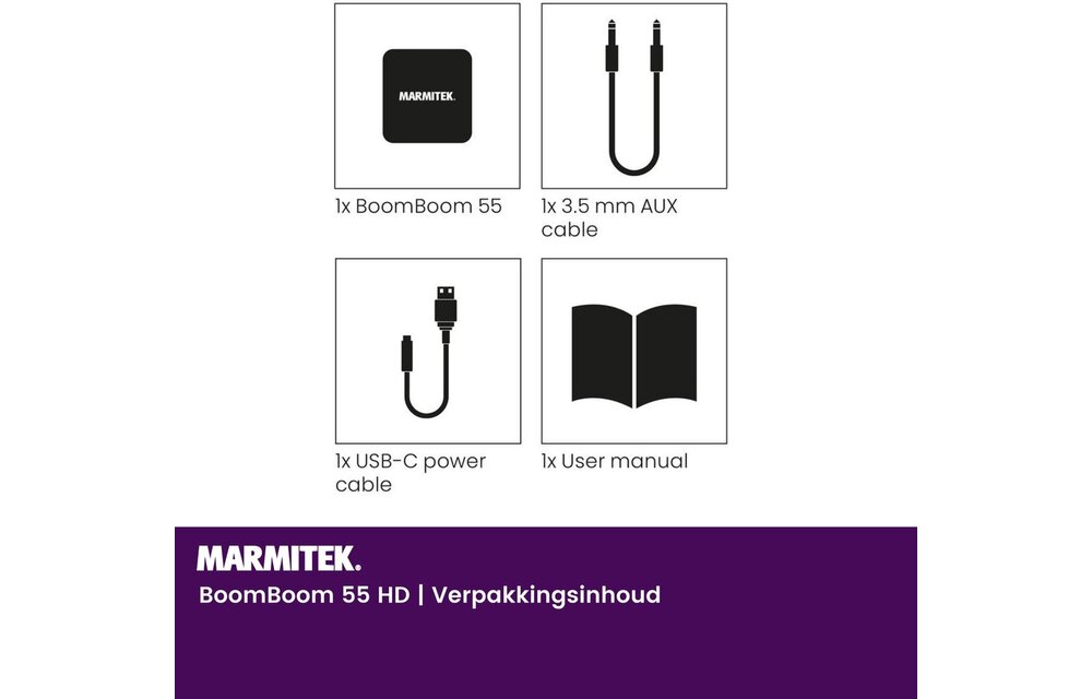 Marmitek BoomBoom 55 HD Bluetooth transmitter