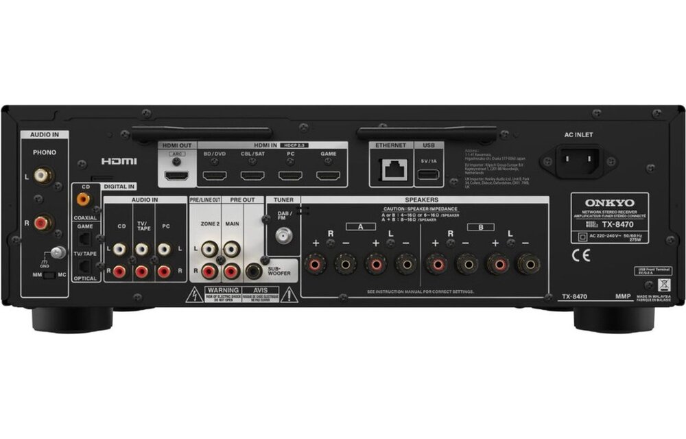 Onkyo TX-8470 - Receiver