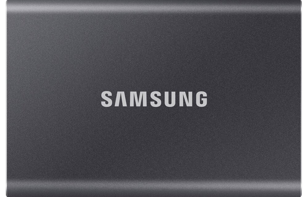 Samsung T7 Portable SSD 1TB Grijs - Externe schijf