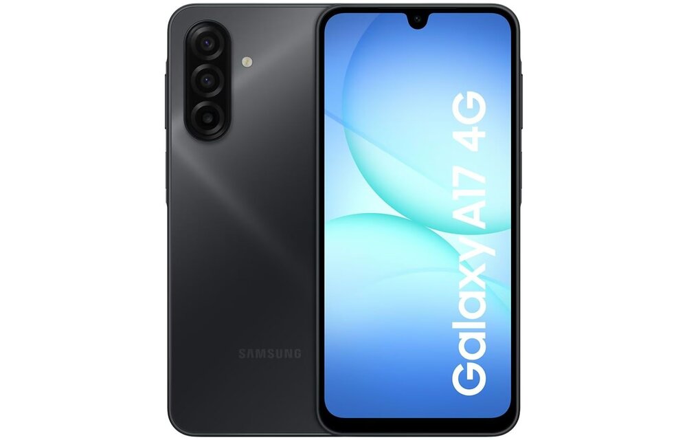 Samsung Galaxy A17 4G 4GB 128GB Zwart - Mobiele telefoon