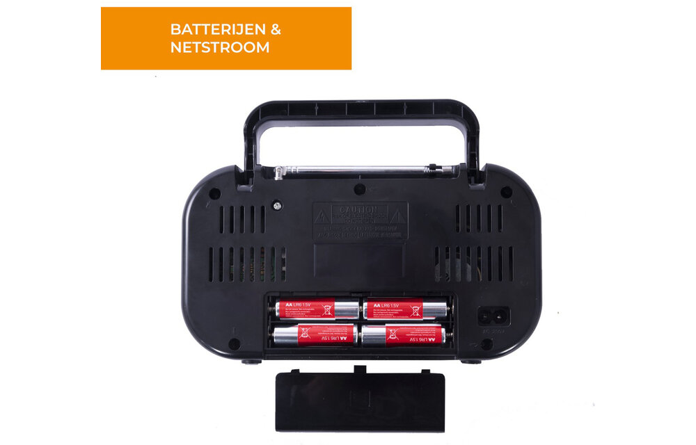 Denver TR-51 Zwart - Radio