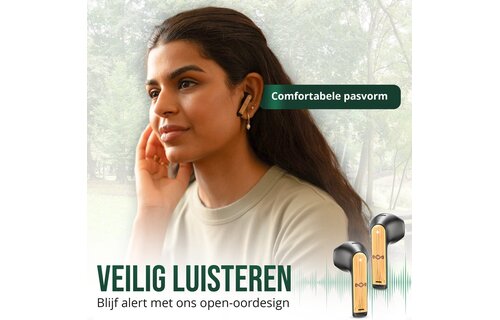 House of Marley Zion True Wireless Black - Draadloze oordopjes