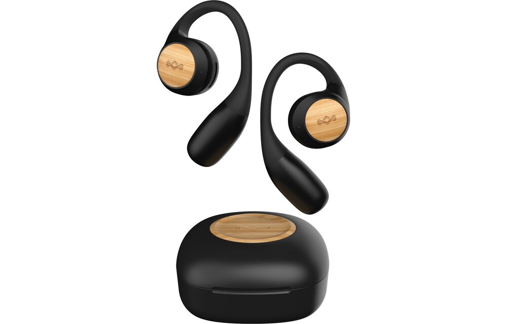 House of Marley Liberate Open-Ear Signature Black - Draadloze oordopjes