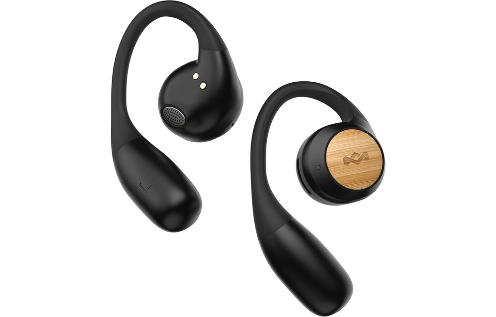 House of Marley Liberate Open-Ear Signature Black - Draadloze oordopjes