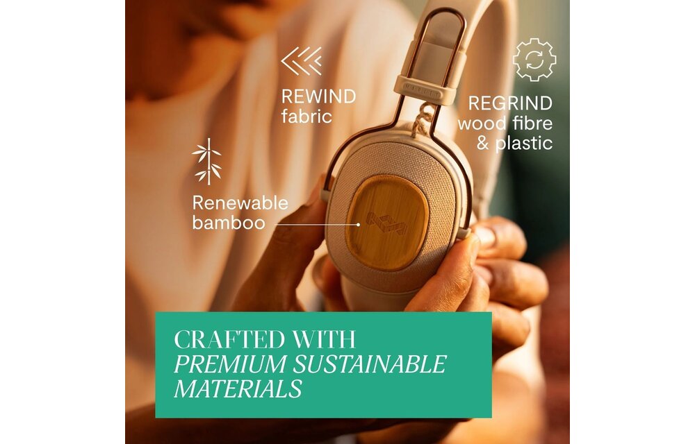 House of Marley Positive Vibration Riddim Cream - Draadloze koptelefoon