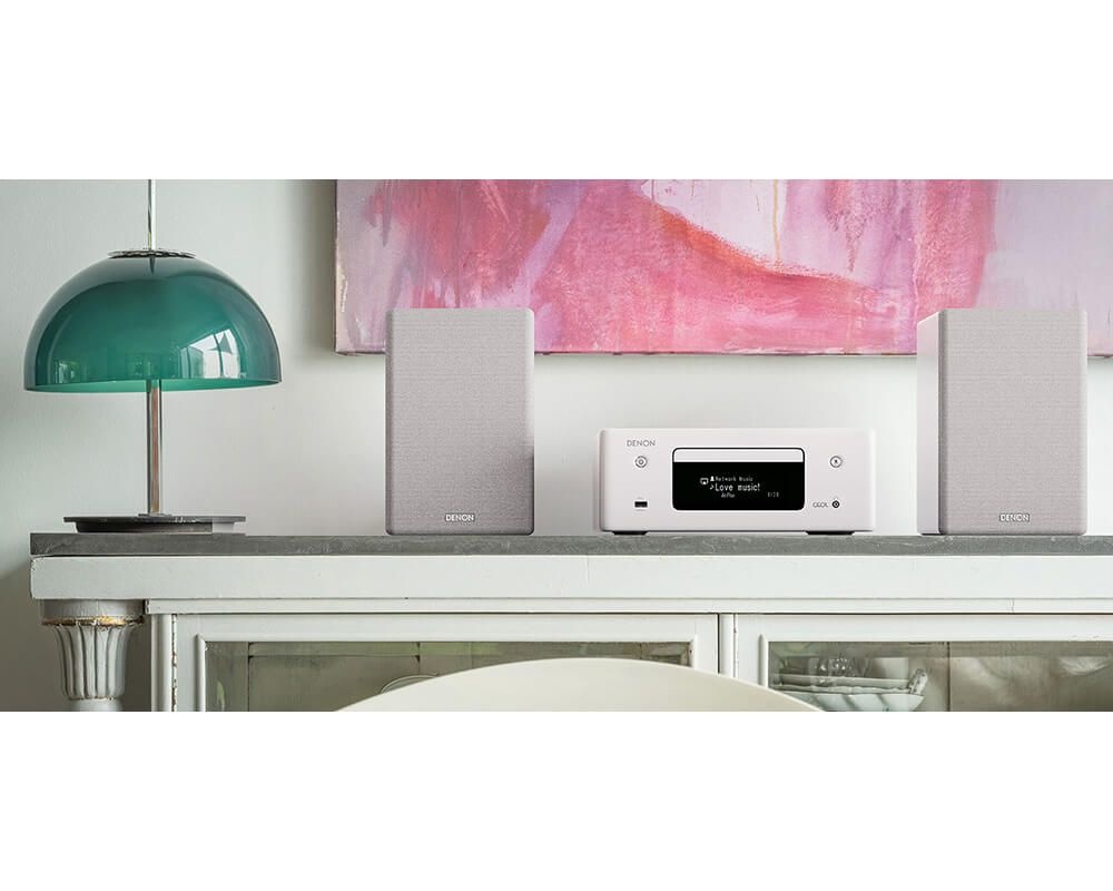 Denon RCD-N10 Wit - Receiver