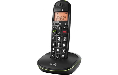 Doro PhoneEasy 100w Zwart - Senioren telefoon