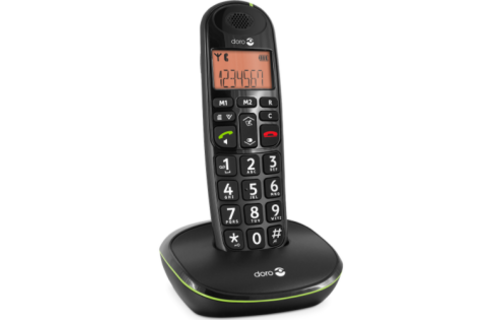 Doro PhoneEasy 100w Zwart - Senioren telefoon