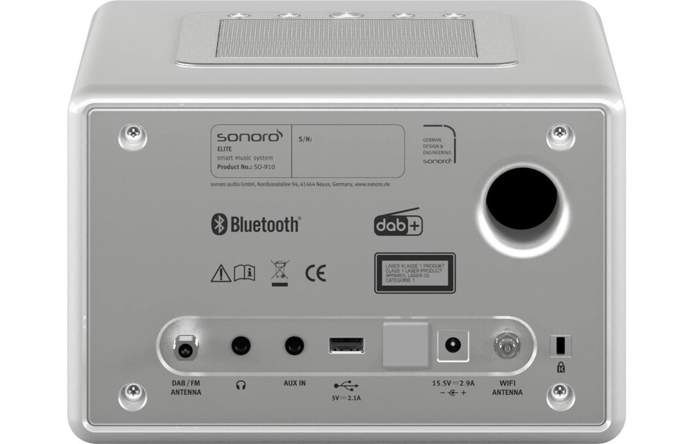 Sonoro ELITE X Zilver - Radio