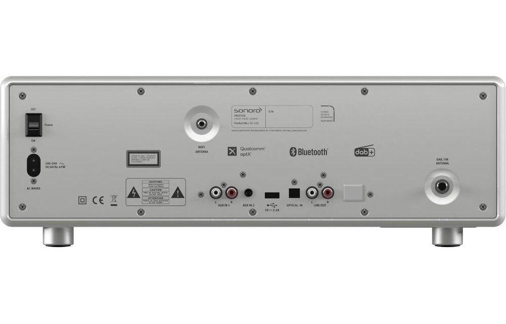 Sonoro PRESTIGE X Silver - Radio
