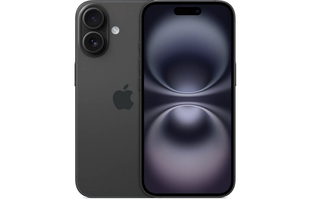 Apple iPhone 16 128GB Black - Mobiele telefoon