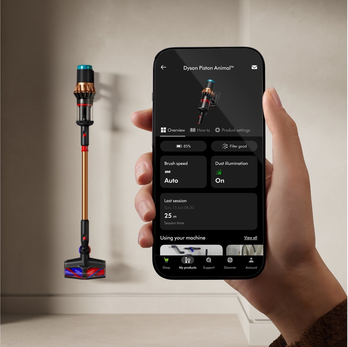 Dyson V16 Piston Animal Submarine - Steelstofzuiger