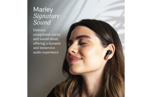 House of Marley Trenchtown ANC Wireless Signature Black - Draadloze oordopjes