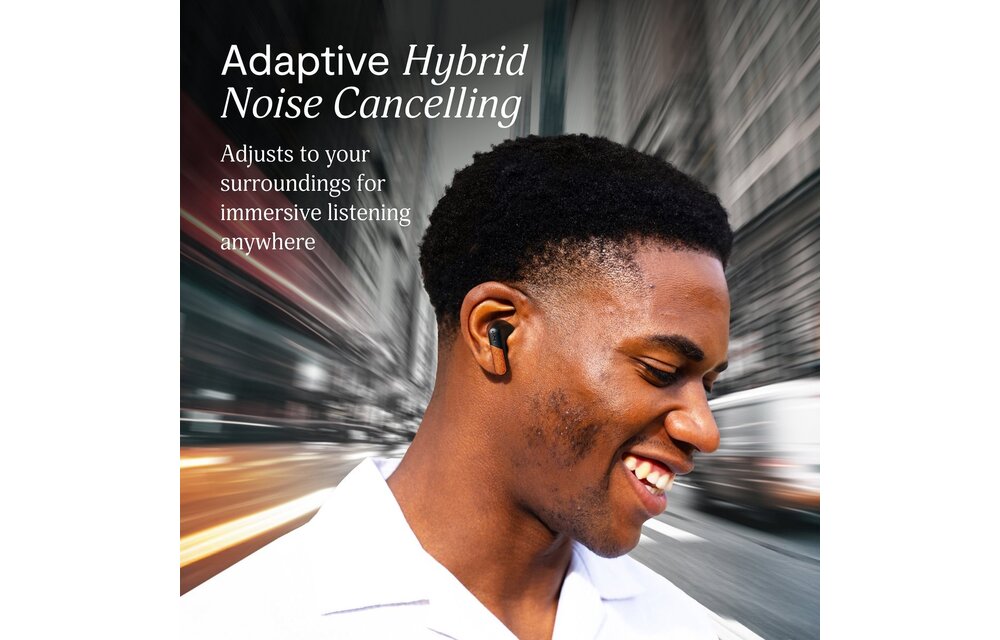 House of Marley Trenchtown ANC Wireless Signature Black - Draadloze oordopjes