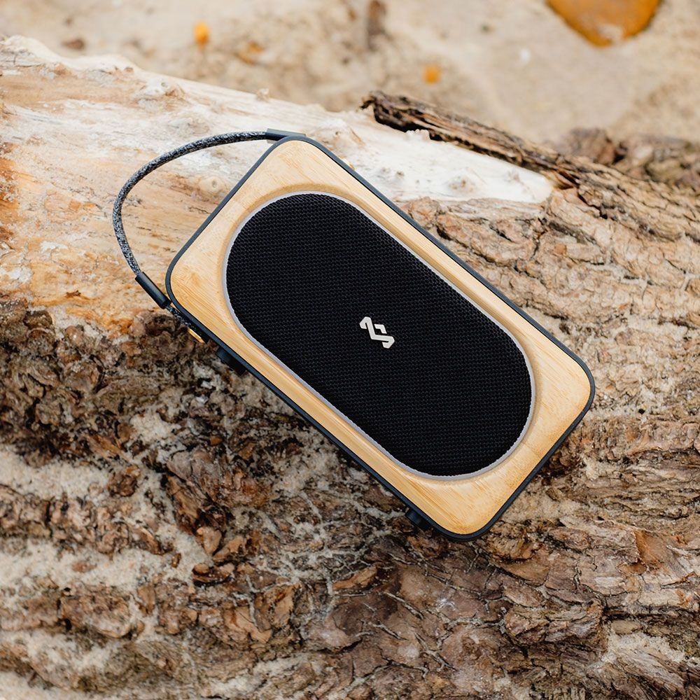 House of Marley Roots Solar Signature Black - Draadloze speaker